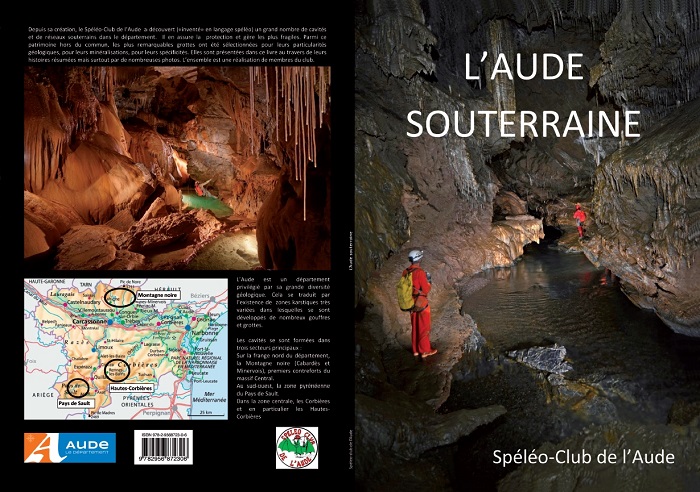 Couverture du livre L'Aude Souterraine